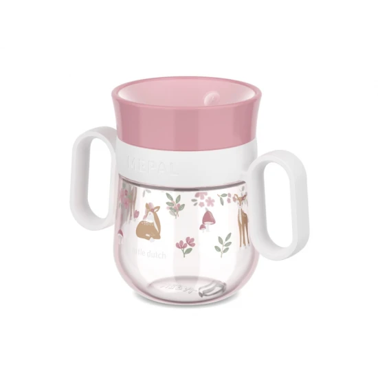 360° Fairy Garden Trainingsbecher: Wir lernen, wie aus einem Glas zu trinken, ohne zu kleckern!