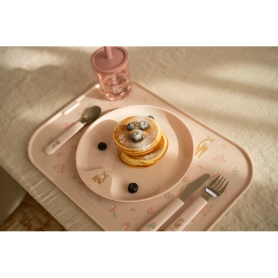 Fairy Garden Kinderbesteck: Erstes selbstständiges Essen mit märchenhafter Eleganz!