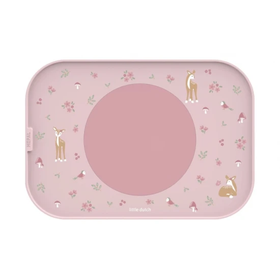 Essen ohne Unfälle - Little Dutch Tablett mit Antirutschmatte
