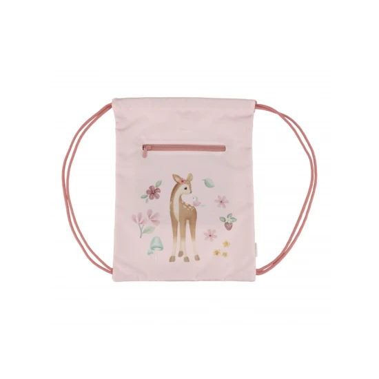 Niedliche Little Dutch Sporttasche mit sanften Fairy Garden-Motiven