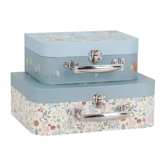 Kinderkoffer Forest Friends mit Aufdruck von Waldmotiven