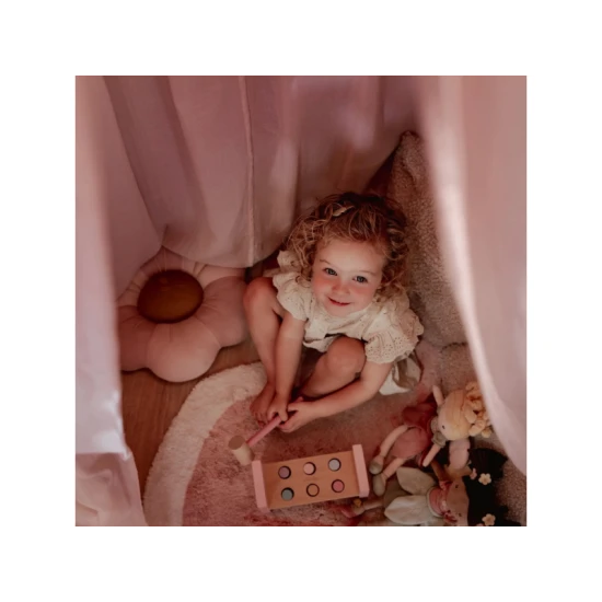 Betthimmel Musselin 250 cm Pure Blossom