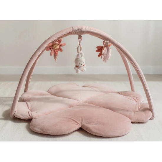 Lucky Blossom Spieldecke mit Trapez und abnehmbaren Miffy-Spielzeugen