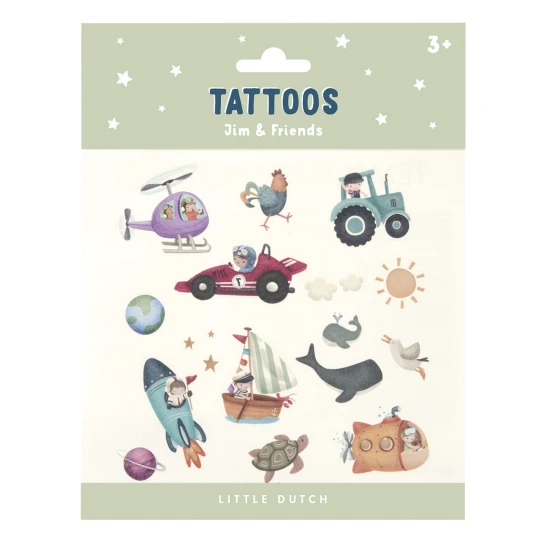 Jim und seine Freunde Tattoos