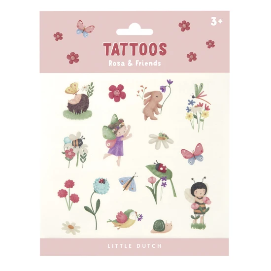 Rosa und Freunde Tattoos
