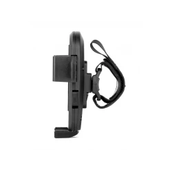 Schwarzer Handyhalter