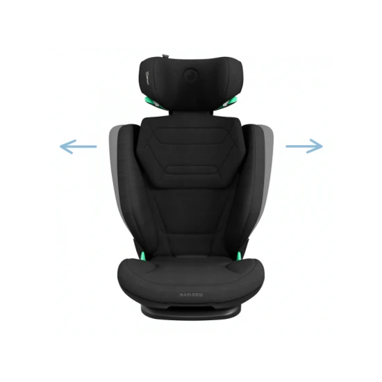 Maxi-Cosi RodiFix Pro 2 i-Size Autositz Authentic Black Maxi-Cosi RodiFix Pro 2 sicherer Autositz mit patentiertem AirProtect-Schutz