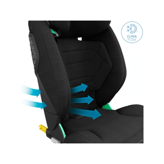 Maxi-Cosi RodiFix Pro 2 i-Size Autositz Authentic Black Maxi-Cosi RodiFix Pro 2 sicherer Autositz mit patentiertem AirProtect-Schutz