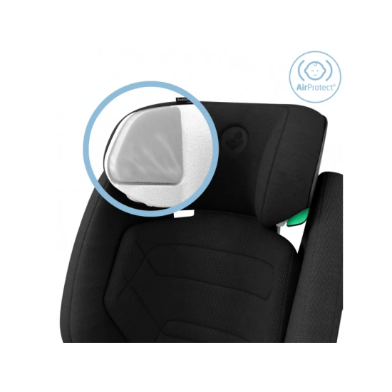 Maxi-Cosi RodiFix Pro 2 i-Size Autositz Authentic Black Maxi-Cosi RodiFix Pro 2 sicherer Autositz mit patentiertem AirProtect-Schutz