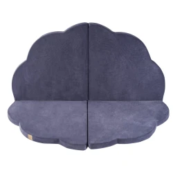 Wolken-Spielmatte aus Schaumstoff für Kinder 160×160 cm Velvet