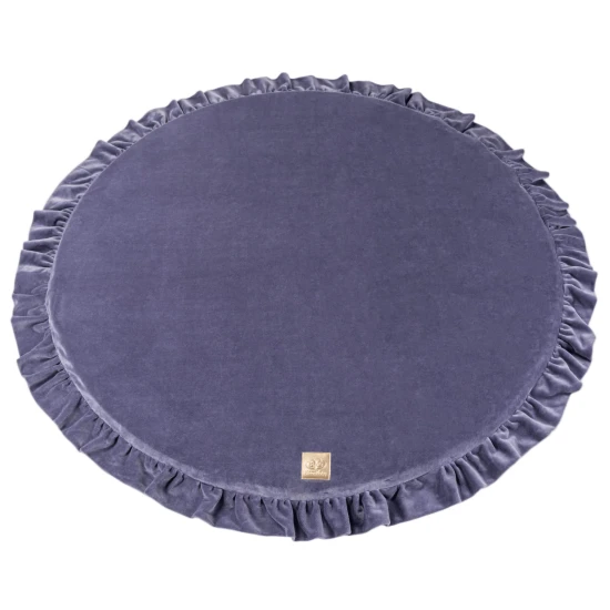 Runde Spielmatte aus Schaumstoff für Kinder Velvet Runde Spielmatte aus Schaumstoff für Kinder Velvet – MeowBaby MATA023