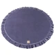 Runde Spielmatte aus Schaumstoff für Kinder Velvet Runde Spielmatte aus Schaumstoff für Kinder Velvet – MeowBaby MATA023