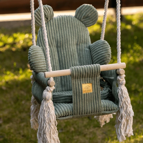 Indoor-Schaukel für Kinder Bear Swing Aesthetic Indoor-Schaukel für Kinder Bear Swing Aesthetic – MeowBaby AHBSB01