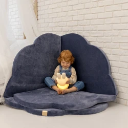 Wolken-Spielmatte aus Schaumstoff für Kinder 160×160 cm Velvet Wolken-Spielmatte aus Schaumstoff für Kinder 160×160 cm Velvet