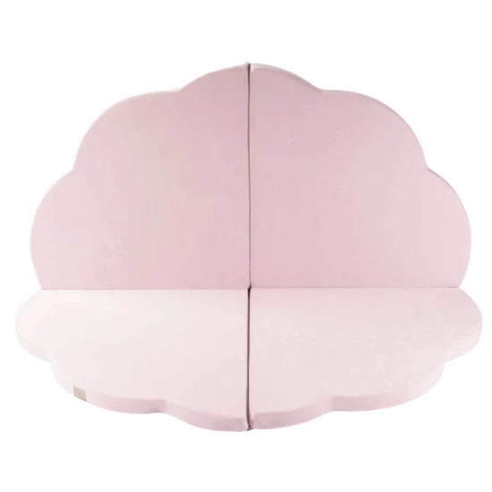 Wolken-Spielmatte aus Schaumstoff für Kinder 160×160 cm Velvet – MeowBaby MATA018