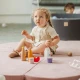 Wolken-Spielmatte aus Schaumstoff für Kinder 160×160 cm Velvet – MeowBaby MATA018