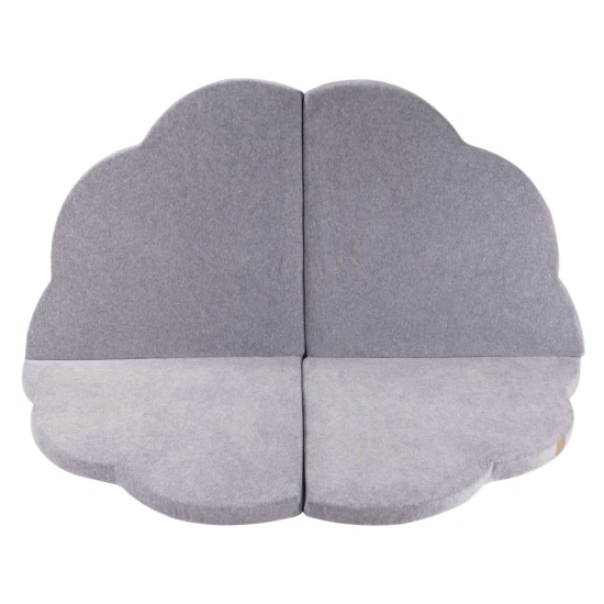 Wolken-Spielmatte aus Schaumstoff für Kinder 160×160 cm Velvet – MeowBaby MATA018