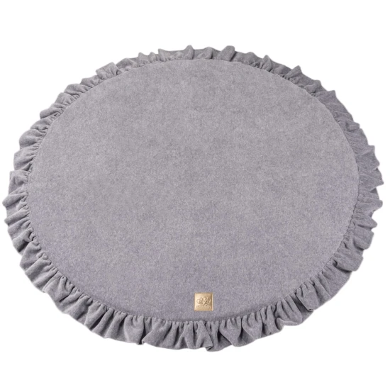 Runde Spielmatte aus Schaumstoff für Kinder Velvet Runde Spielmatte aus Schaumstoff für Kinder Velvet – MeowBaby MATA023