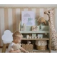 Montessori-Bücherregal in Hausform aus MDF – MeowBaby MWORK048