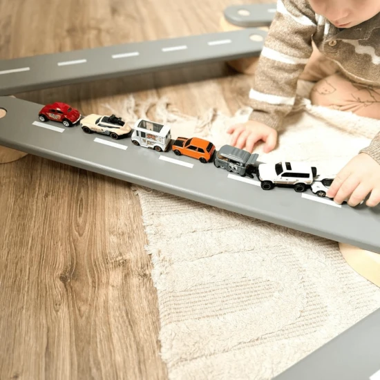 Montessori-Sinnespfad aus Holz 5-teilig Montessori-Sinnespfad aus Holz 5-teilig – MeowBaby SSEN501