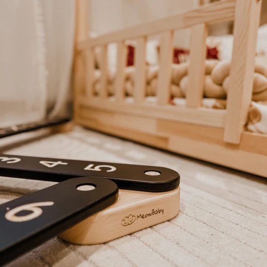 Montessori-Sinnespfad aus Holz 5-teilig Montessori-Sinnespfad aus Holz 5-teilig – MeowBaby SSEN501