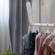 Kinder-Garderobe aus Holz Tipi Hanger klein – MeowBaby WTHSW01