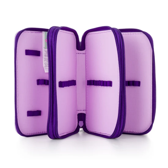 Federmäppchen dreistöckig Flowers – Oxybag 3-13026