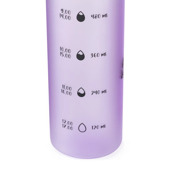 Trinkflasche OXY CLiCK 600 ml PASTELINI fialová – Oxybag 6-39725