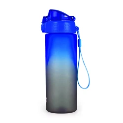 Trinkflasche OXY CLiCK 600 ml Ombre Black-blue