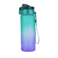 Trinkflasche OXY CLiCK 600 ml Ombre Violet-green