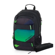 Schulrucksack mit Etui OXY Sport Ombre boy