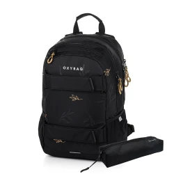 Schulrucksack mit Etui OXY Sport Flowers