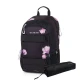 Schulrucksack mit Etui OXY Sport Flowers Pink – Oxybag 8-39726E