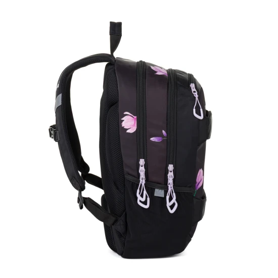 Schulrucksack mit Etui OXY Sport Flowers Pink – Oxybag 8-39726E