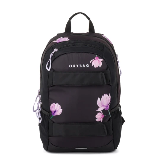 Schulrucksack mit Etui OXY Sport Flowers Pink – Oxybag 8-39726E
