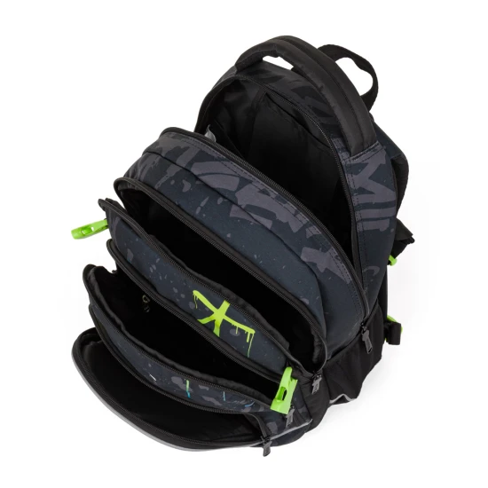Schulrucksack OXY SCOOLER Graffiti Blue – Oxybag 8-46226