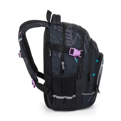 Schulrucksack OXY SCOOLER Graffiti Pink
