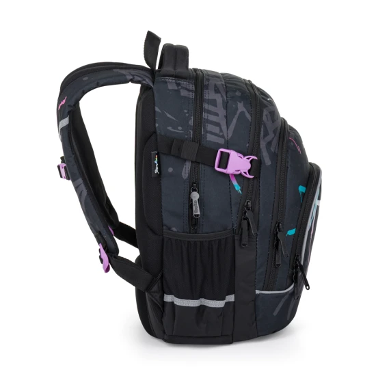Schulrucksack OXY SCOOLER Graffiti Pink – Oxybag 8-46326