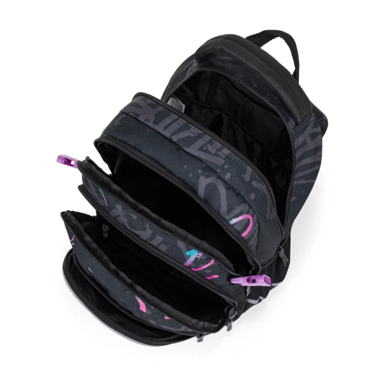 Schulrucksack OXY SCOOLER Graffiti Pink – Oxybag 8-46326