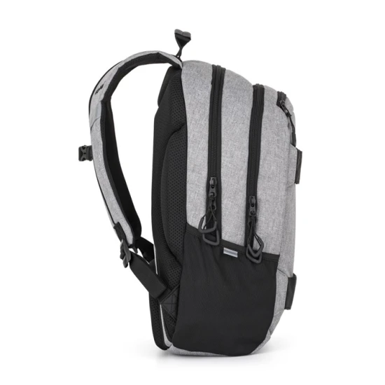 Schulrucksack mit Etui OXY Sport Grey Melange – Oxybag 9-23226E