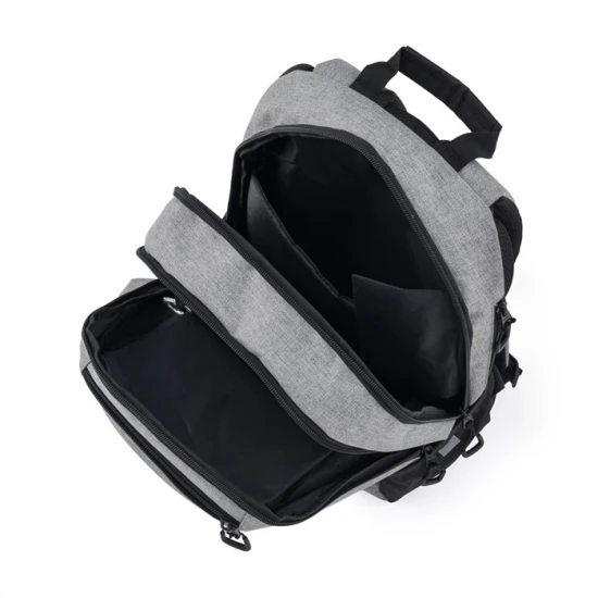 Schulrucksack mit Etui OXY Sport Grey Melange – Oxybag 9-23226E