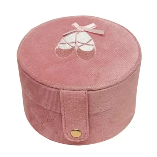 Die Kinderschmuckschatulle Baletka aus Samt ist der ideale Ort für Ihre Schätze!