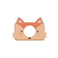 Silikonhülle für Zoo Friends Fox Kamera