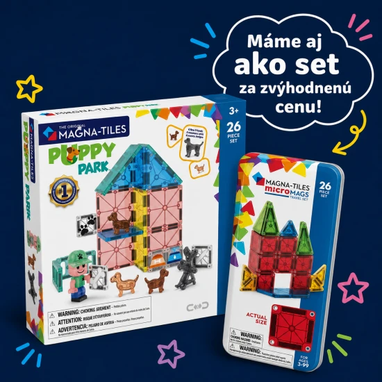 MAGNA-TILES Magnetbauset für unterwegs.