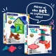 MAGNA-TILES Hundehütte Magnetisches Bauset – Hundehütte für Kinder mit Figur und Dekoration