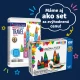 Original 100-teiliger Magnetbausatz MAGNA-TILES