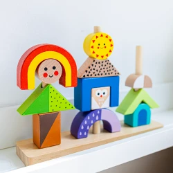 Schatten Stapelspiel - Lernspielzeug für Kinder