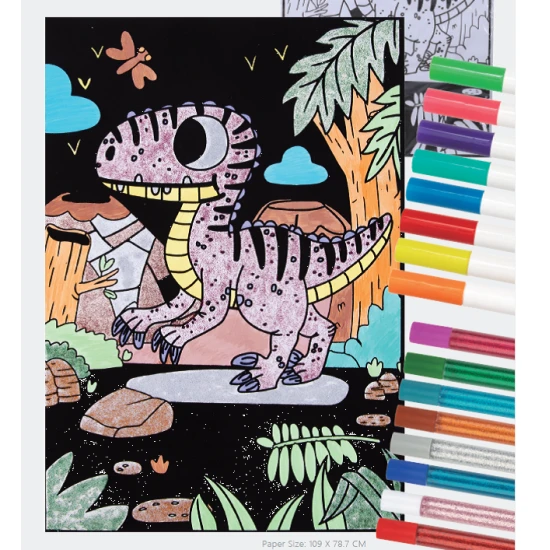 Maxi Samtbild Dinosaurier Tookyland