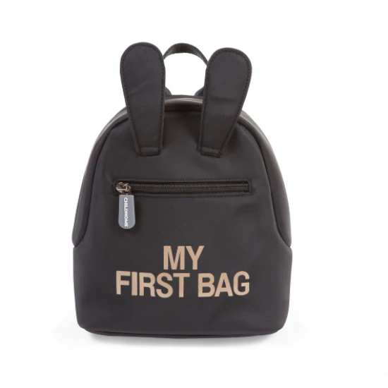 Childhome Rucksack My First Bag Schwarz CWKIDBBL