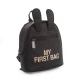 Childhome Rucksack My First Bag Schwarz CWKIDBBL